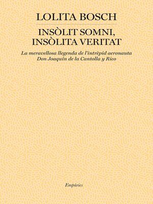 cover image of Insòlit somni, insòlita veritat
